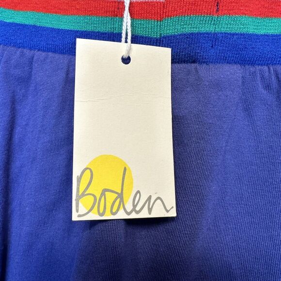 NEW Mini Boden 4-5Y Skort Jersey Applique Rainbow Sunshine Skirt Shorts Girl 4T - Picture 7 of 12